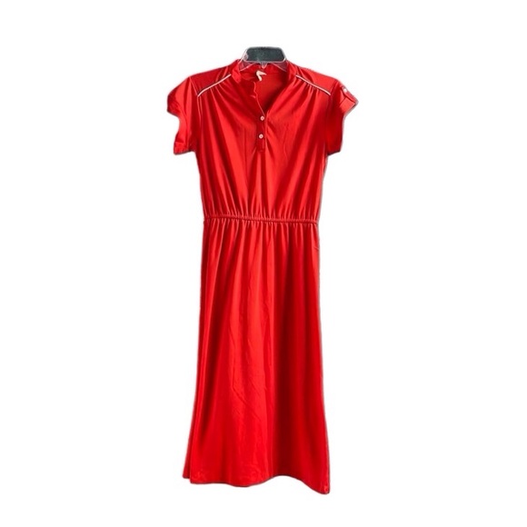 Timely Trends Ladies Dress, Size 9, Red, Vintage 80’s 90’s - Picture 1 of 8